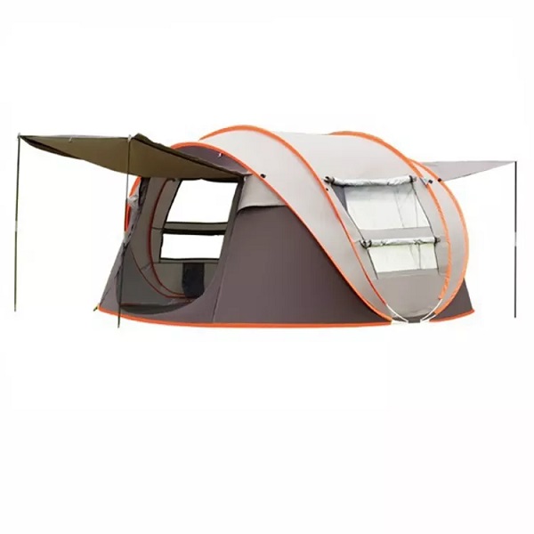 Amazon best seller 3-4 Person High Quality Outdoor Family Waterproof Luxury Camping Canvas Tent