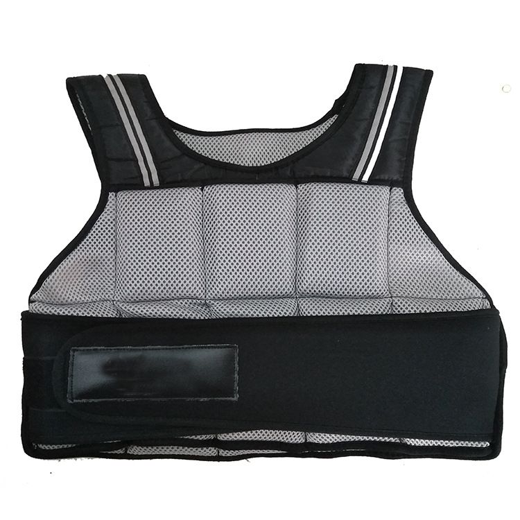 Soft rubber weight vest soft iron silicone weight suit