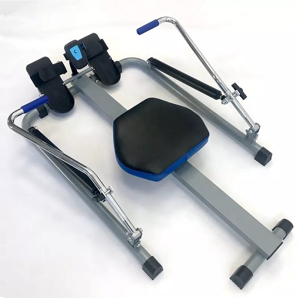 Wellshow Sport Folding Motion Hydraulic Rowing Machine Exercise Compact Row Machine for Cardio Exercise