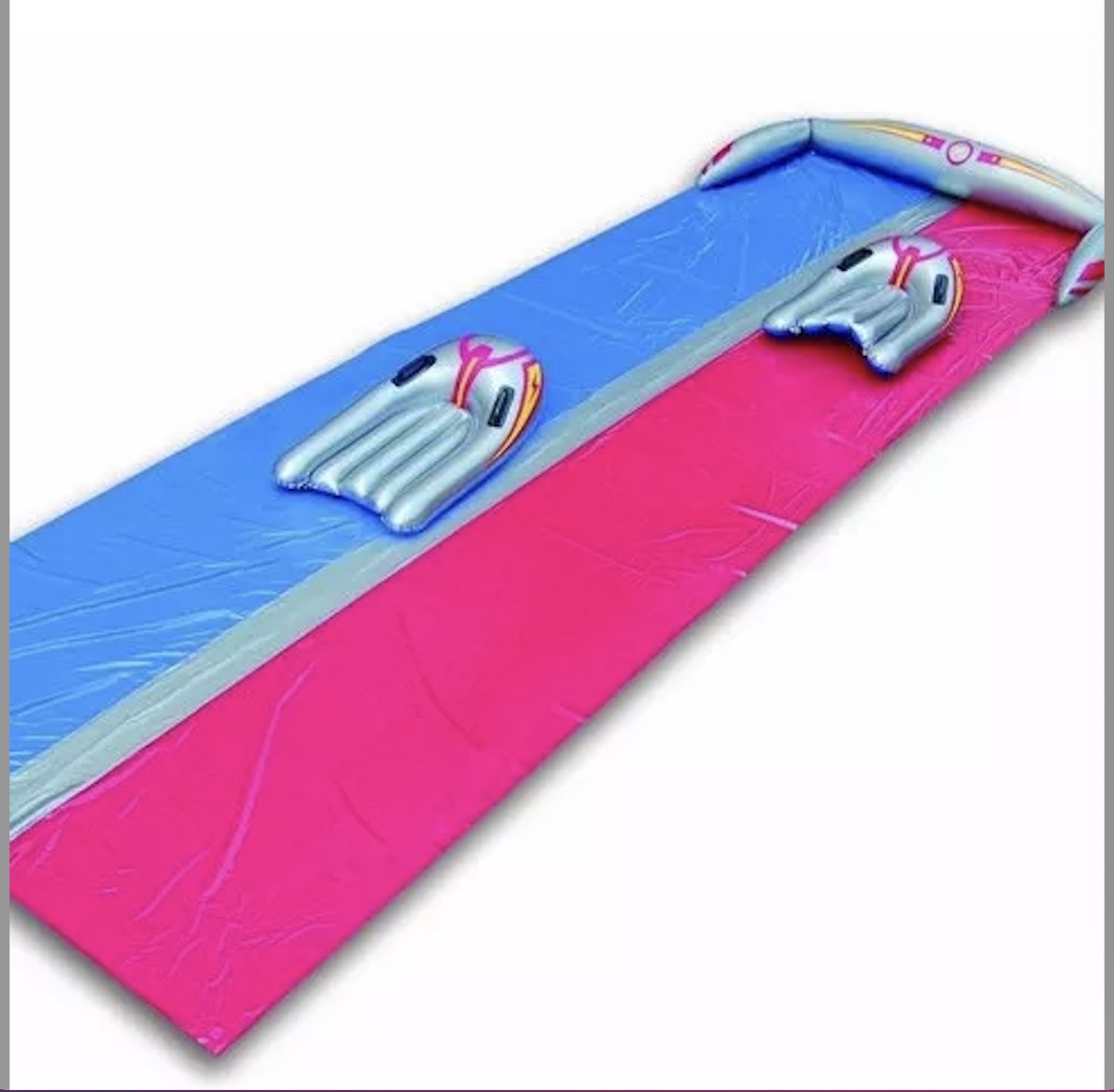 Water Slide Inflatable Lawn Water Slip and Slide Long Large Thick Surfing Water sports Toy Surf Rider Double Sliding Lane Featured Image