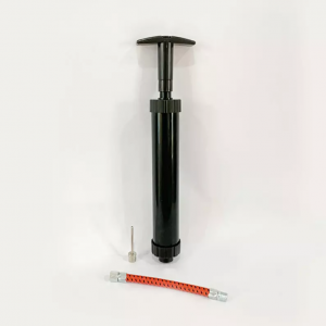 Custom high pressure bidirectional mini manual basketball soccer beach ball volleyball pump