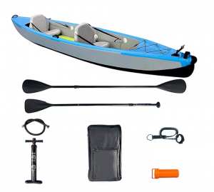 Canoe kayak 3 people inflatable portable sport kayak set canoe boat