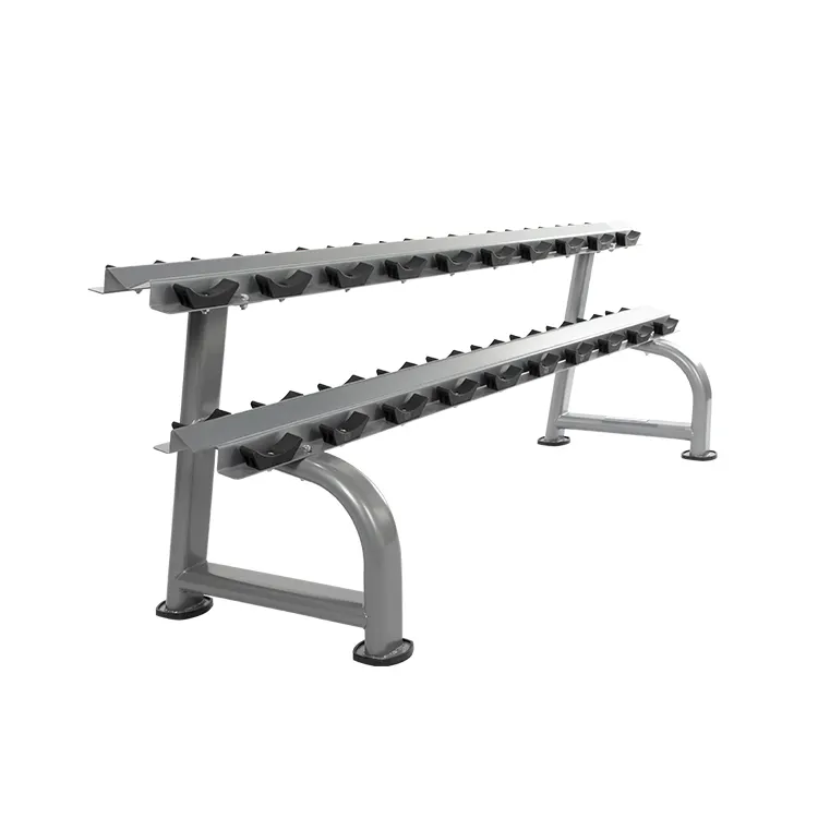 Custom size two-layer dumbbell stand