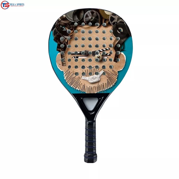 Professional Rackets New Model Padel Beach Tennis Racket Good Elasticity With 3K/12K Material