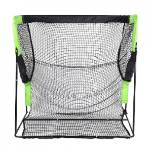 Portable foldable outdoor sports kick Ttrainer training exercise football shot net soccer goal