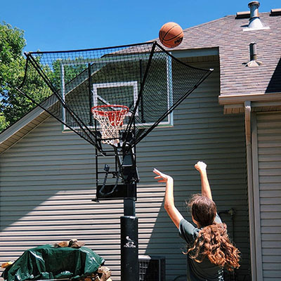 High Quality Indoor Outdoor Basketball Shot Trainer, Portable Basketball Shooting Machine Shot Trainer