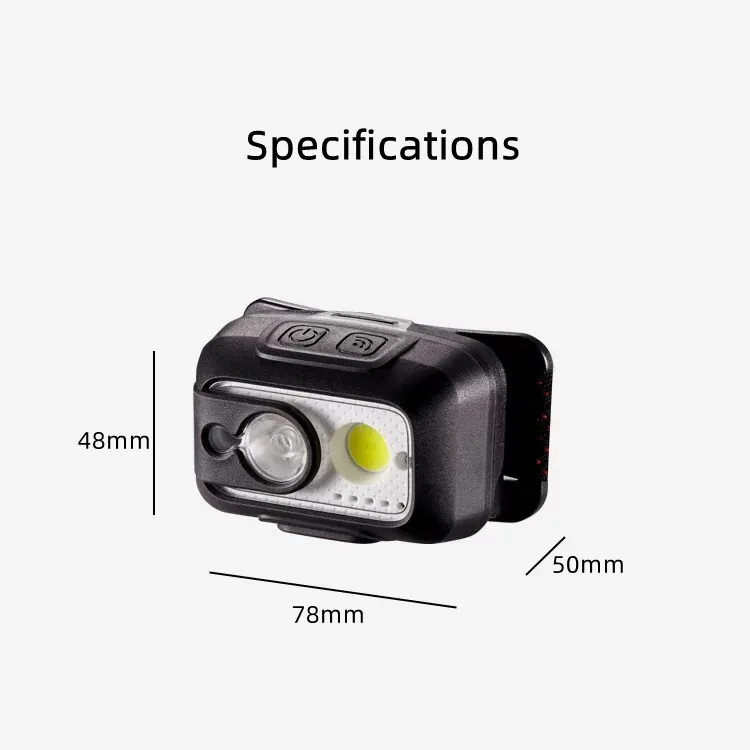 High Power Bank Rechargeable Led Headlight