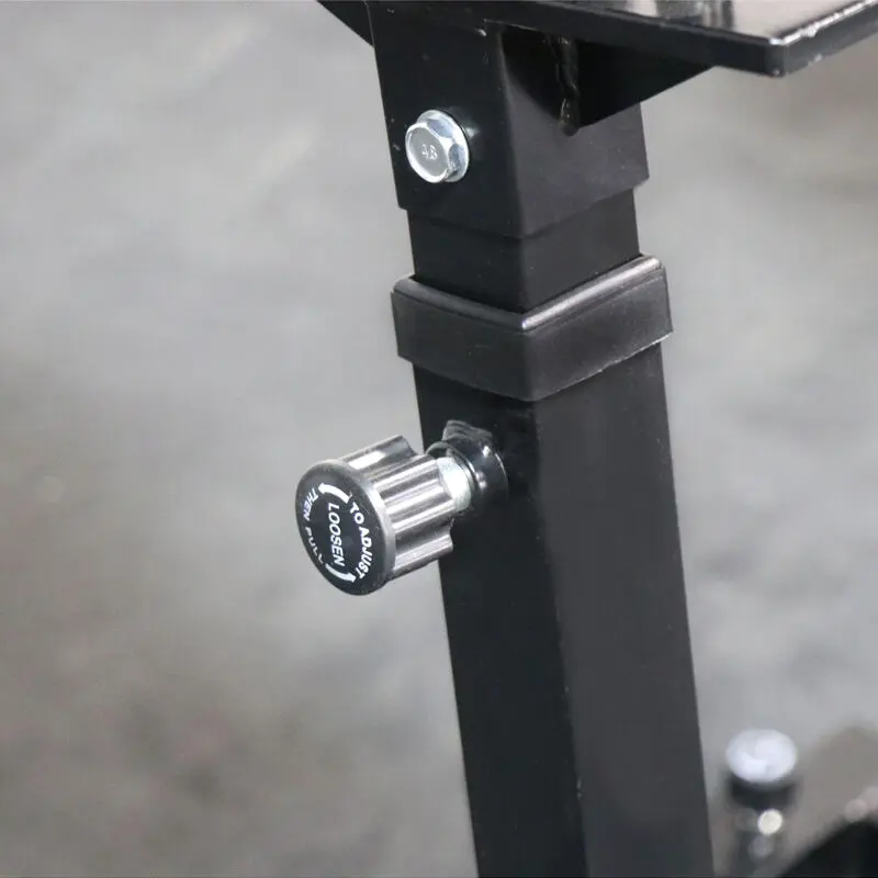 ADJUSTABLE DUMBBELL SPOTTER STAND