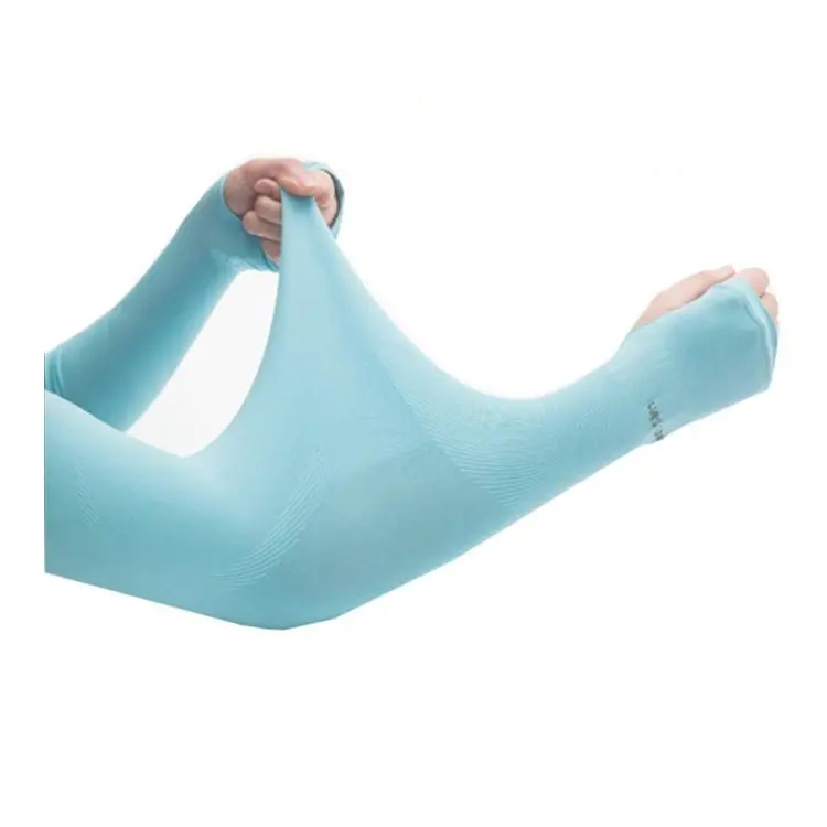 Sun Protection UV Protection Cooling Sleeves Arm Sleeves Men Women Sports Sun Sleeves with Thumb Hole Featured Image