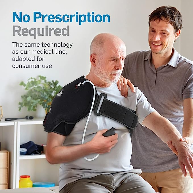 Cold/Hot Shoulder Ice Pack, Pain Relieving Shoulder Support – Cooling or Heating Pad