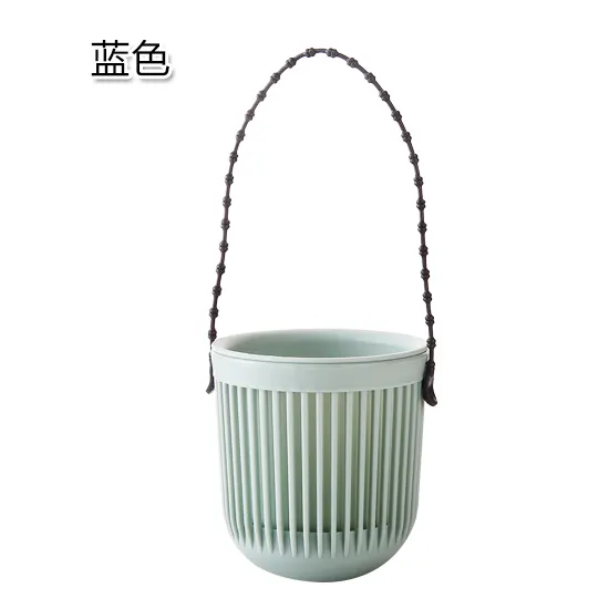 Hanging basket flower pot, plastic soft flowerpot for garden, plastic garden product flowerpots for nurseries
