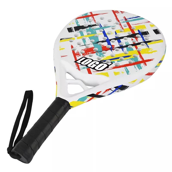 Hot Sale Professional Carbon Fiber Glass Fiber Paddle Beach Tennis Racket