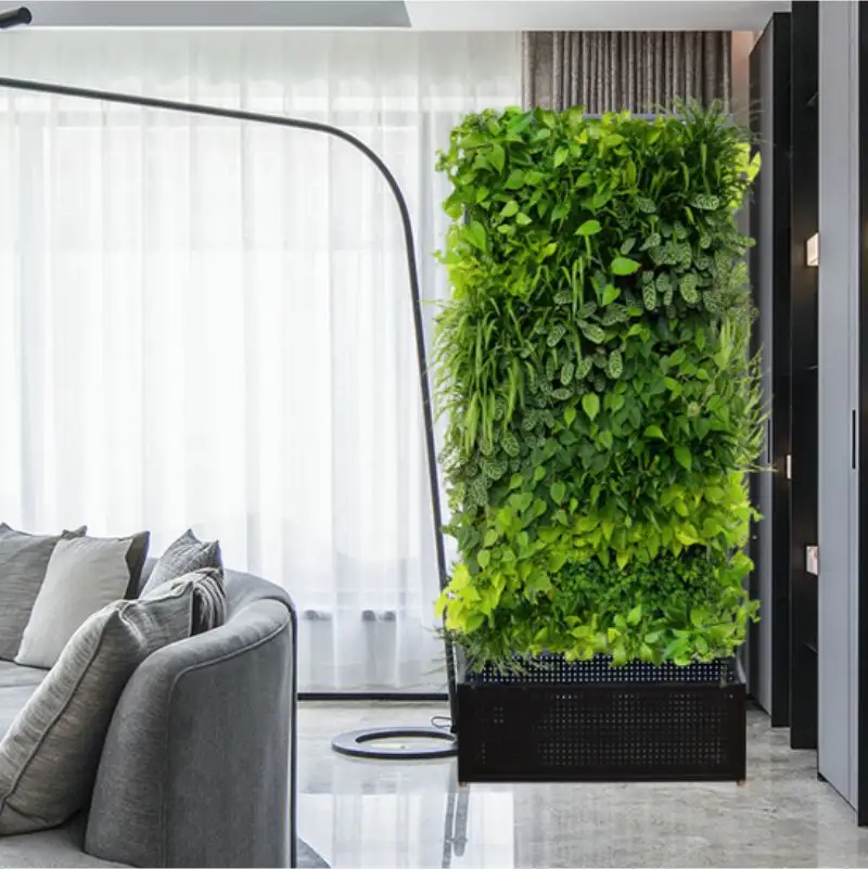 Vertical Garden Wall Plastic Flower Pot mobile plants wall screen for garden products