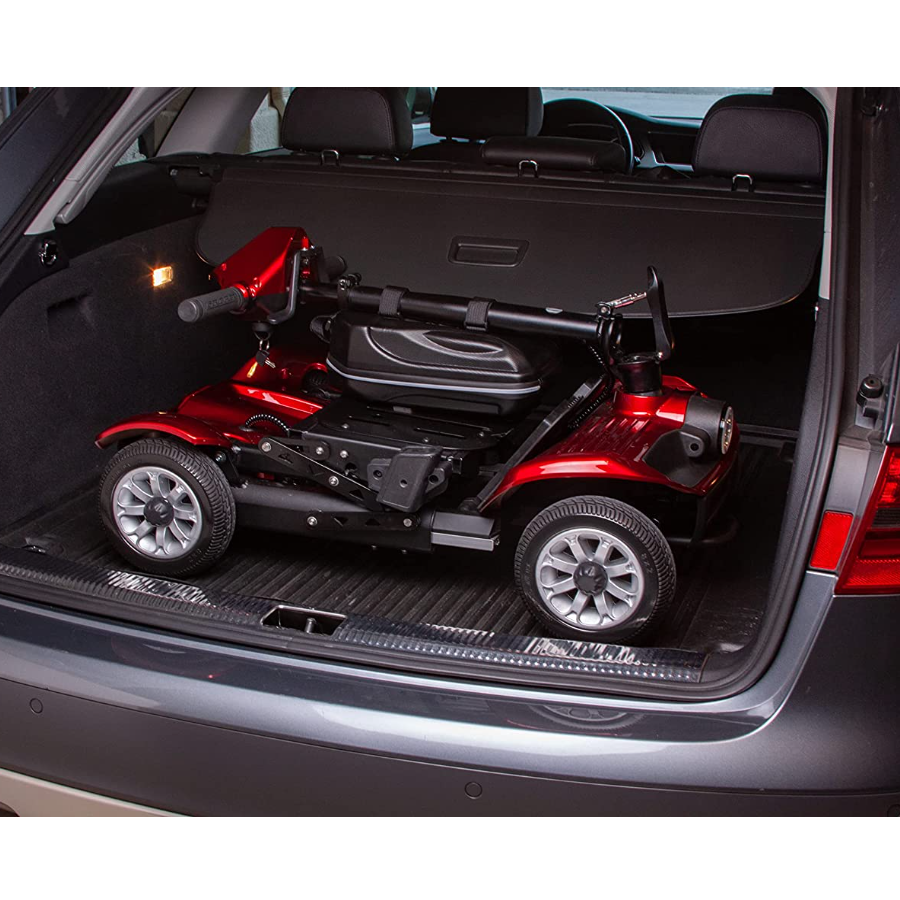 Luxury scooter folding professional adult mobile scooter red