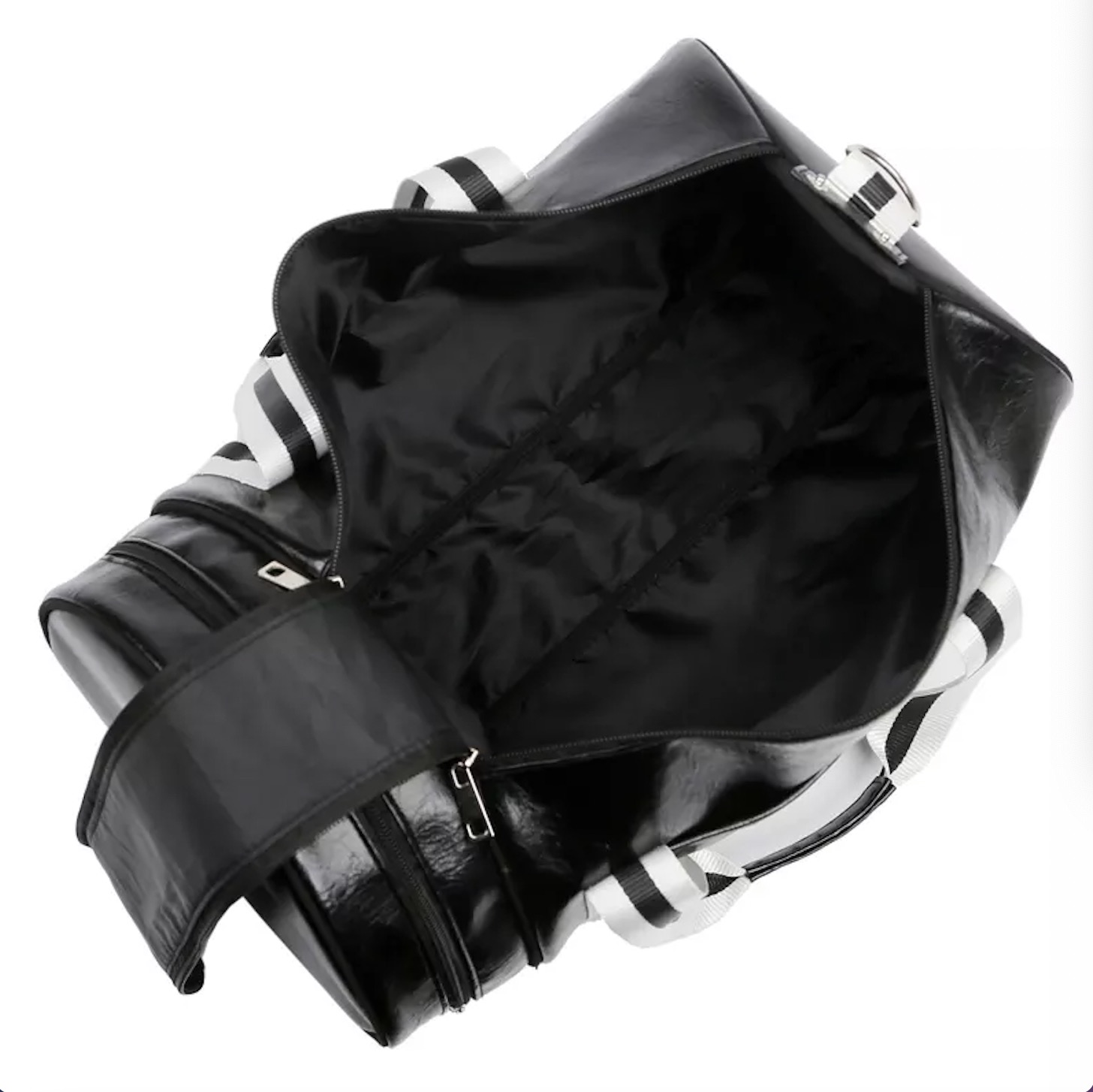 Large capacity casual unisex foldable PU leather waterproof sport basketball travel bag