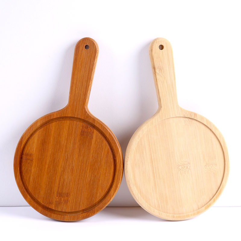 Bamboo wood cutting board, cutting board, restaurant, fruit sushi board, western restaurant, tableware, pizza plate, solid wood food supplement cutting board