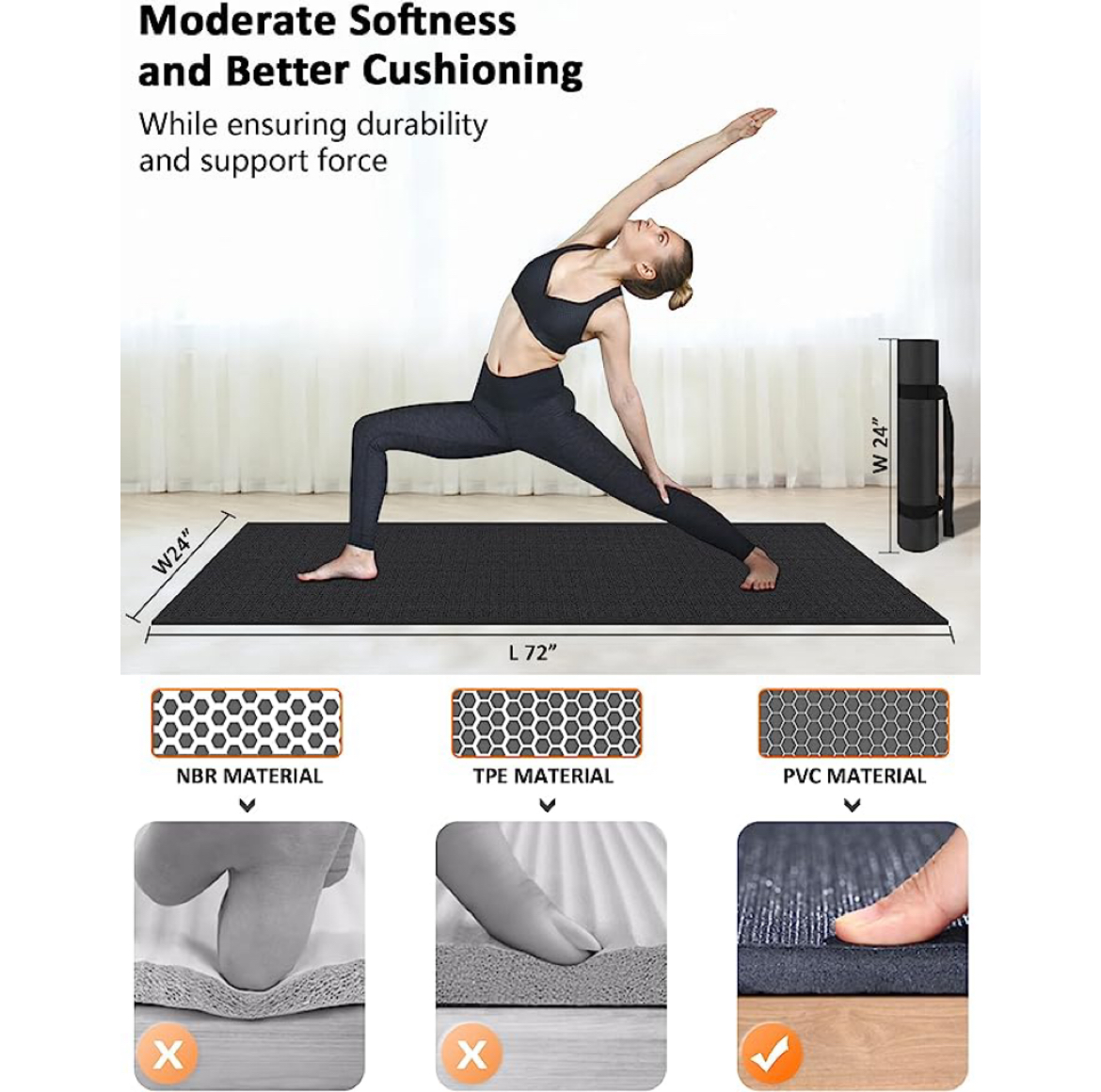 Multi-functional Fitness Mat Yoga Mat