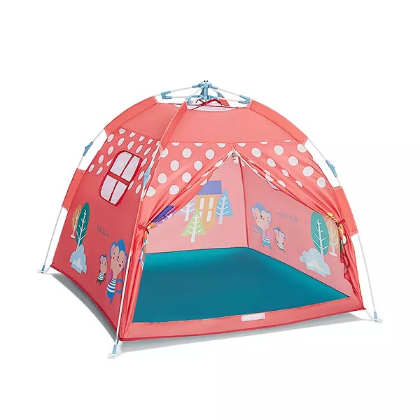 One-button quick-open children’s tent portable foldable indoor and outdoor boys and girls princess baby children’s room toys Featured Image