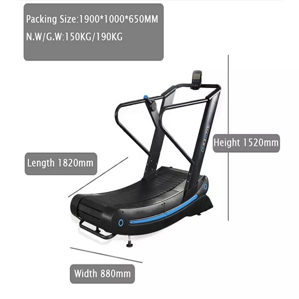 non motorized curve treadmill running machine air runner non electric woodway speed curved manual treadmill without motor