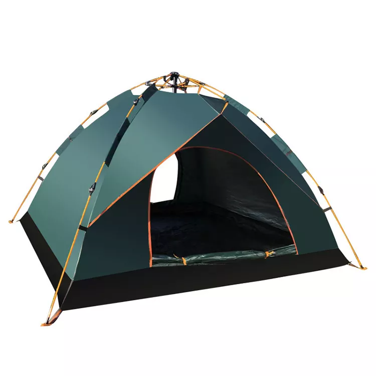 3-4 people windproof double waterproof foldable gear tent Featured Image