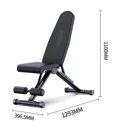 Dumbbell bench sit-up fitness equipment