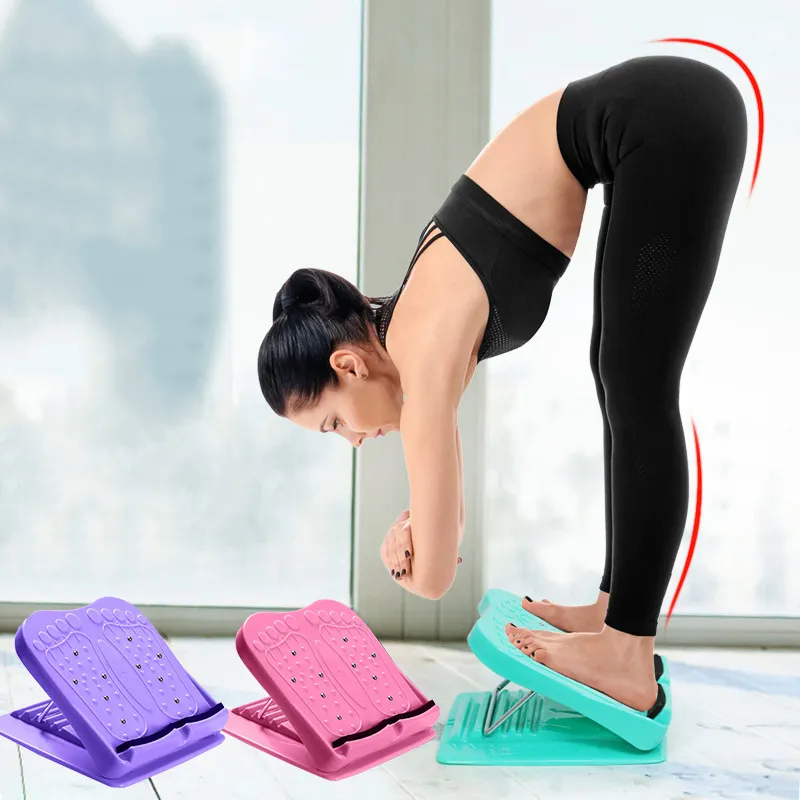 Light yoga folding step stretch tilt plastic inclined plate