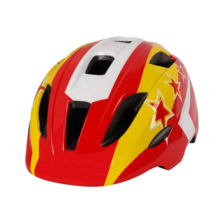 Children’s roller skating helmet with light Integrated balance car skateboard sports riding electric car helmet spots