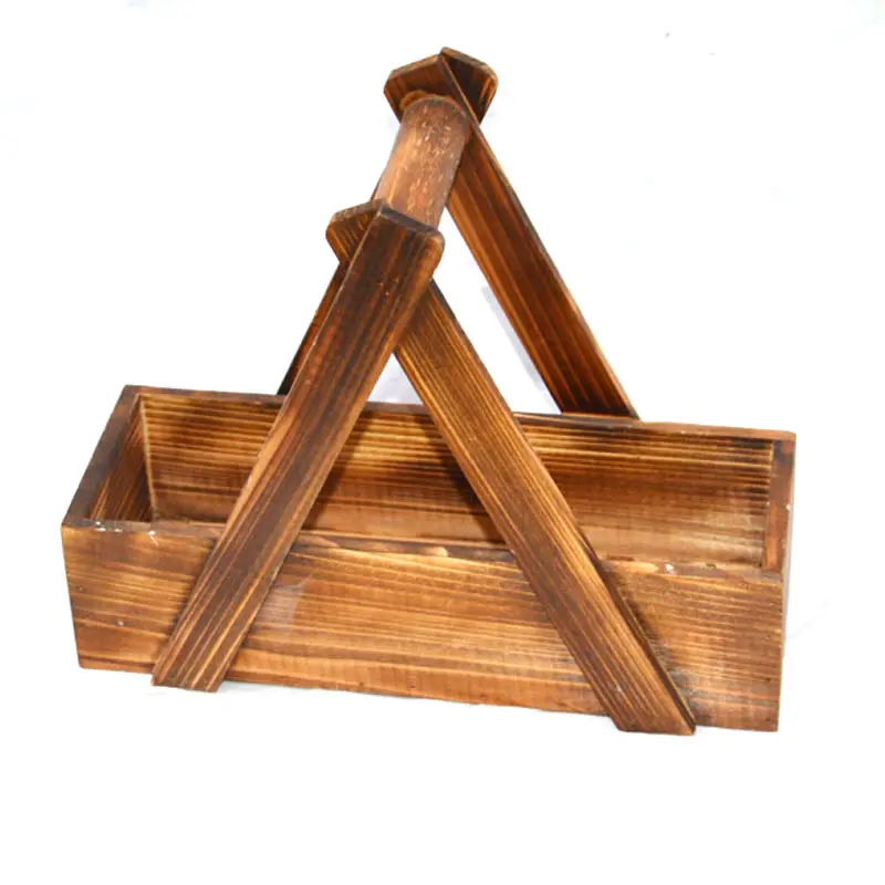 Outdoor Wooden Raised Garden Bed Planter for Vegetables Grass Lawn Yard