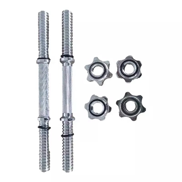 Custom/Wholesale high quality dumbbell accessories electroplating surface 35cm/40cm/45cm dumbbell connect stick/Dumbbell Rod