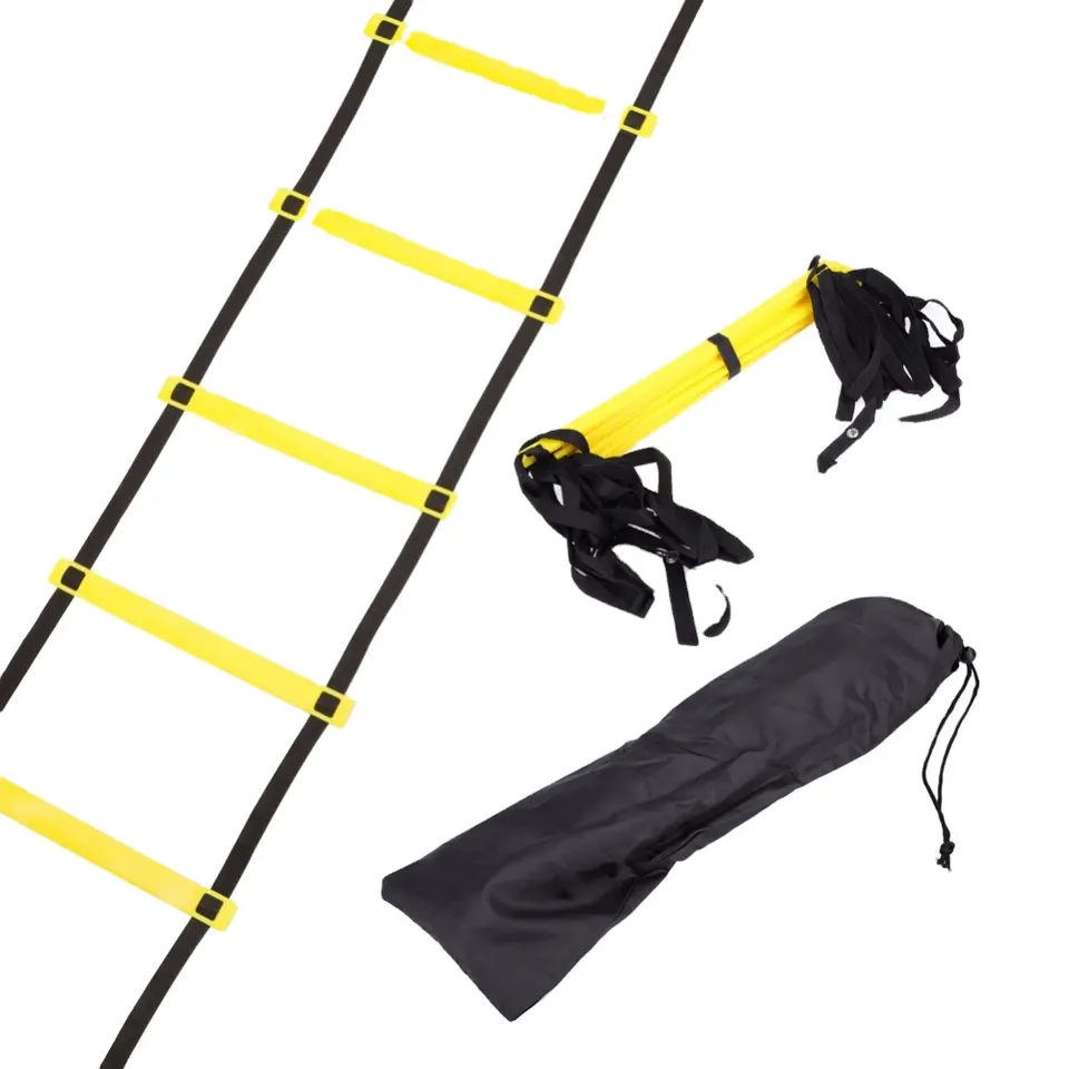 Adjustable Double OEM Soccer Sports Training Anti Slip Agility Ladder