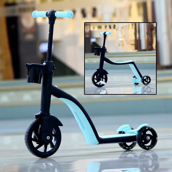 3 In 1 Children’s Scooter Tricycle Balance Kids Scooter Ride On Toys Kids Bike Children’s Tricycle Child Seat