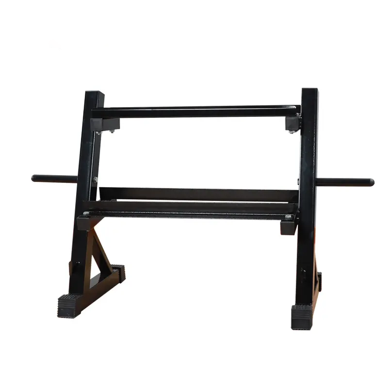 Foldable dumbbell holder double layer versatile
