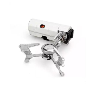 Outdoor folding portable camping gas stove survival tourist dishes camping equipment camping cooking supplies