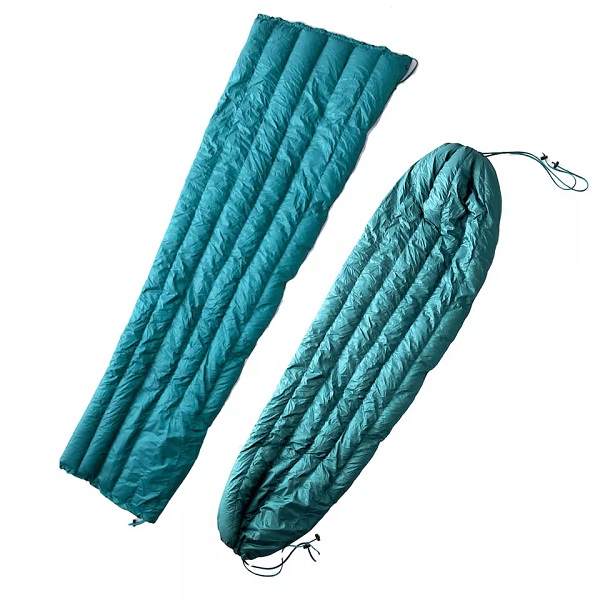 Customized Outdoor Sleeping Bag Outdoor Winter Goose Down Camping Sleeping Bag Nylon Bondage Sleeping Bag Featured Image