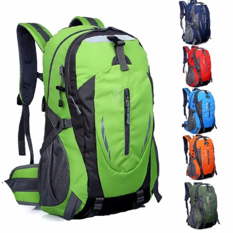 Wholesale Waterproof Large Capacity Mountain Mochila Climbing Camping Traveling Bags Hiking Backpack