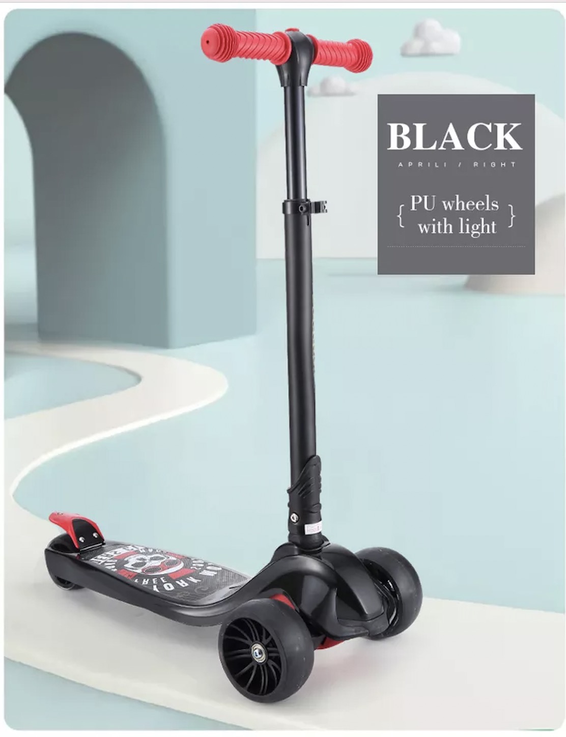 Hot Sale 3 Wheels With Led Light Children Scooter Foot Scooter For Baby Kids Scooter