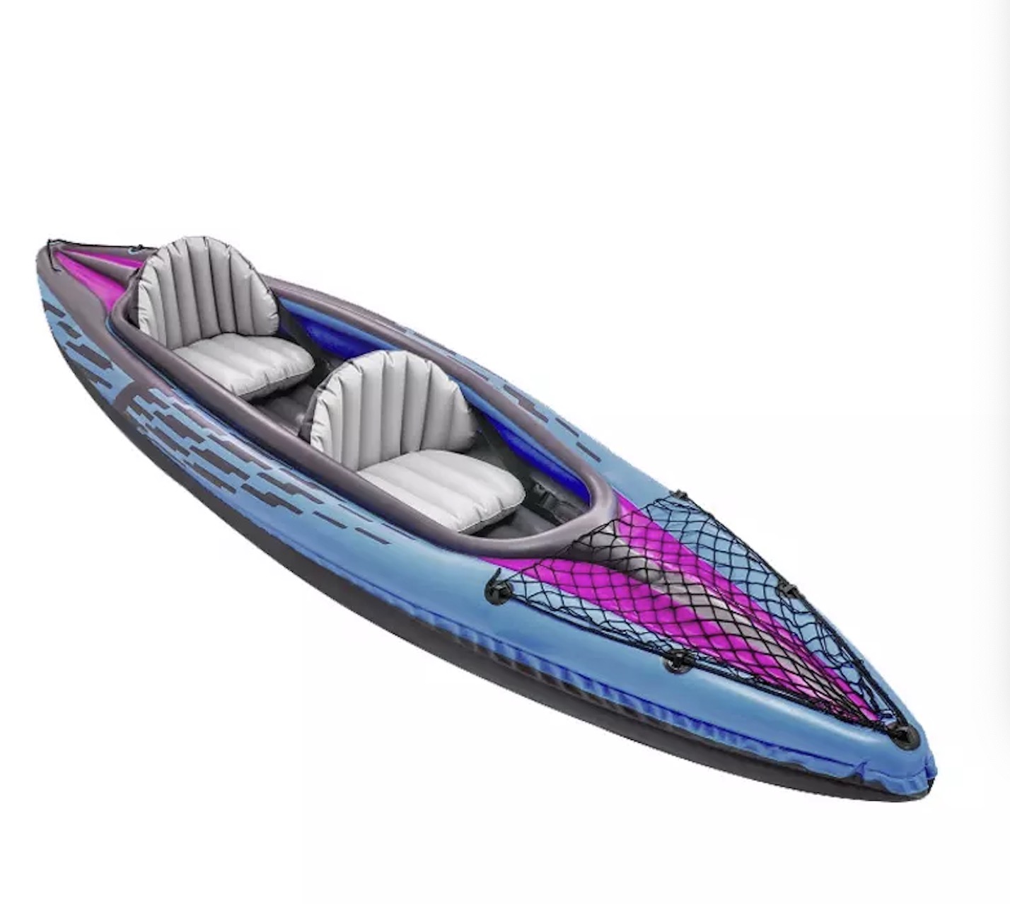 Professional wholesale high quality outdoor Custom 2 Person PVC drop stitch rowing canoe Inflatable Kayak for Fishing