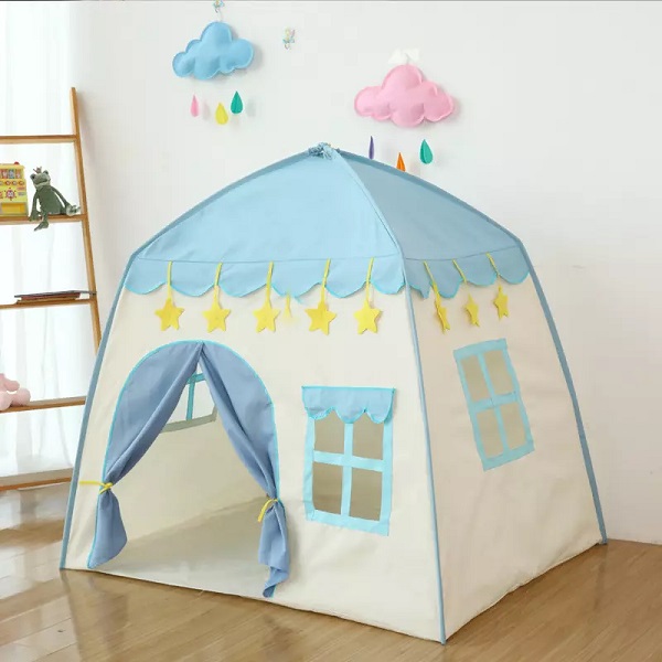 Princess Tent Girls Large Playhouse Kids Castle Play Tent Toy for Children Indoor and Outdoor Games Baby Play Tent