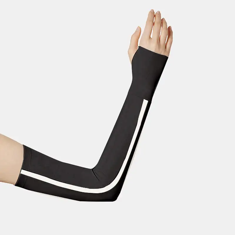 Oem Odm Custom Logo Sustainable Breathable Sun Protection Compression Kids Sports Arm Sleeves