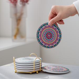 Absorbent coaster, diatom mud, Nordic ins, wind insulation pad, water coaster