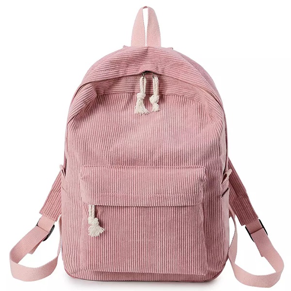 New arrival corduroy bags girls back pack fashion luxury designer ladies small bagpack travel flannelette other women backpacks Featured Image