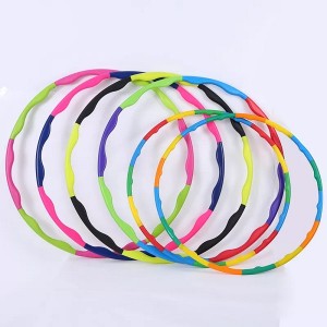 Detachable Adjustable Exercise Plastic Large Toy Hoop for Sports and Playing Weighted Hoola Hoop