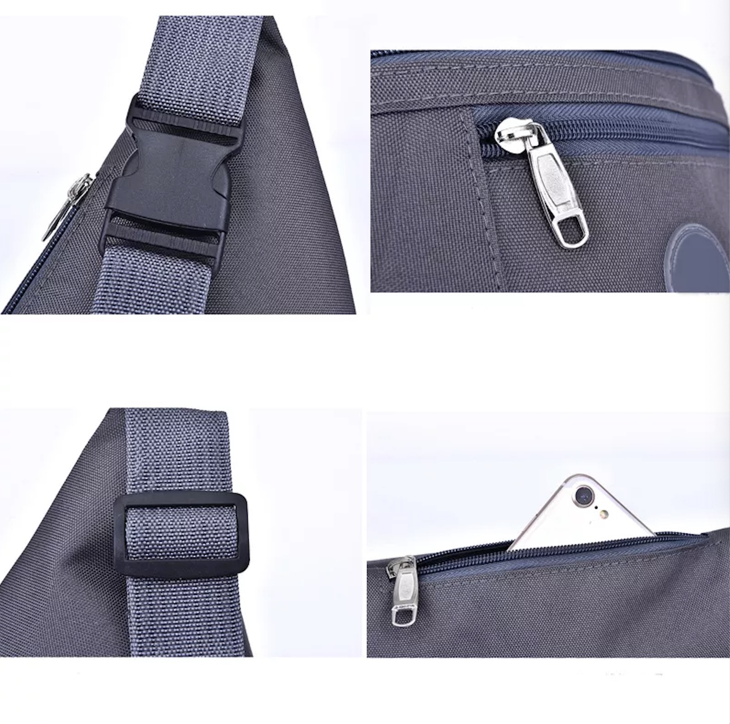 Wholesale promotion waterproof waist bag sling crossbody custom fanny polyester sports running pack