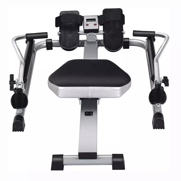 Wellshow Sport Folding Motion Hydraulic Rowing Machine Exercise Compact Row Machine for Cardio Exercise