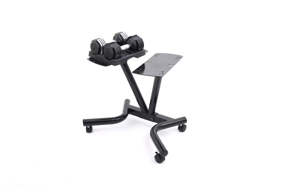 Adjustable dumbbell stand