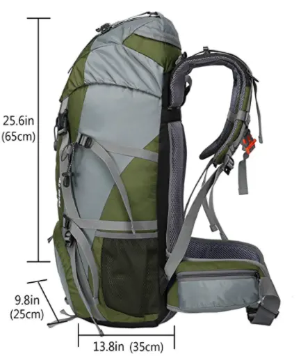 OEM Cheap Waterproof Daypack Travel Backpack Outdoor Sports Camping Hiking Bag camping bag 60