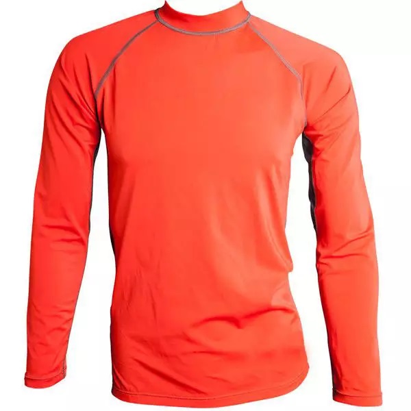 Long Sleeve Quick Dry Rash Vest Swim Shirt Mens Uv Protection Surfing Rash Guard