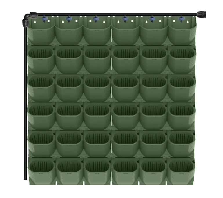 Smart Garden Green House Automatic Irrigation System Wall Stands Strong Vertical Hanging Planter Flower Pot Self Watering