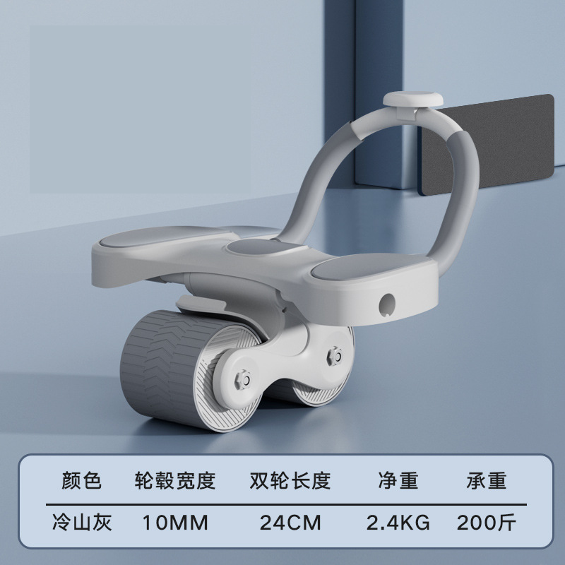 Rebound abs wheel training abs double wheel for men and women household