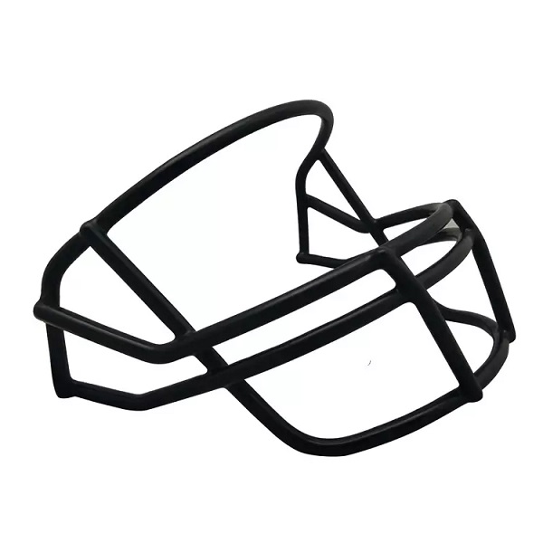 Custom American football Helmet faceguard T-ball stainless steel wire frame football face cage with high quality